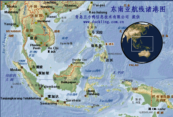 世界各國港口圖 港口航線港口圖  世界各大港口分布圖