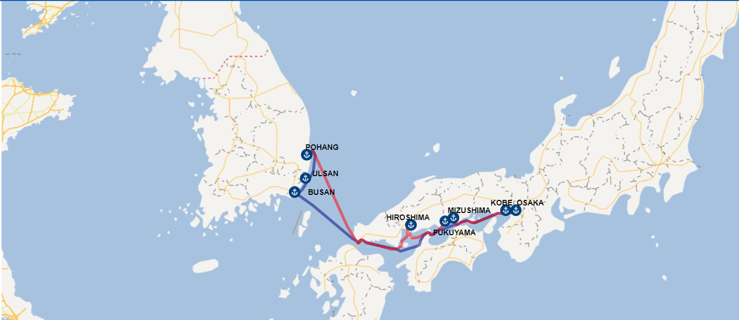 KMTC高麗海運(yùn)船公司船期查詢貨物追蹤